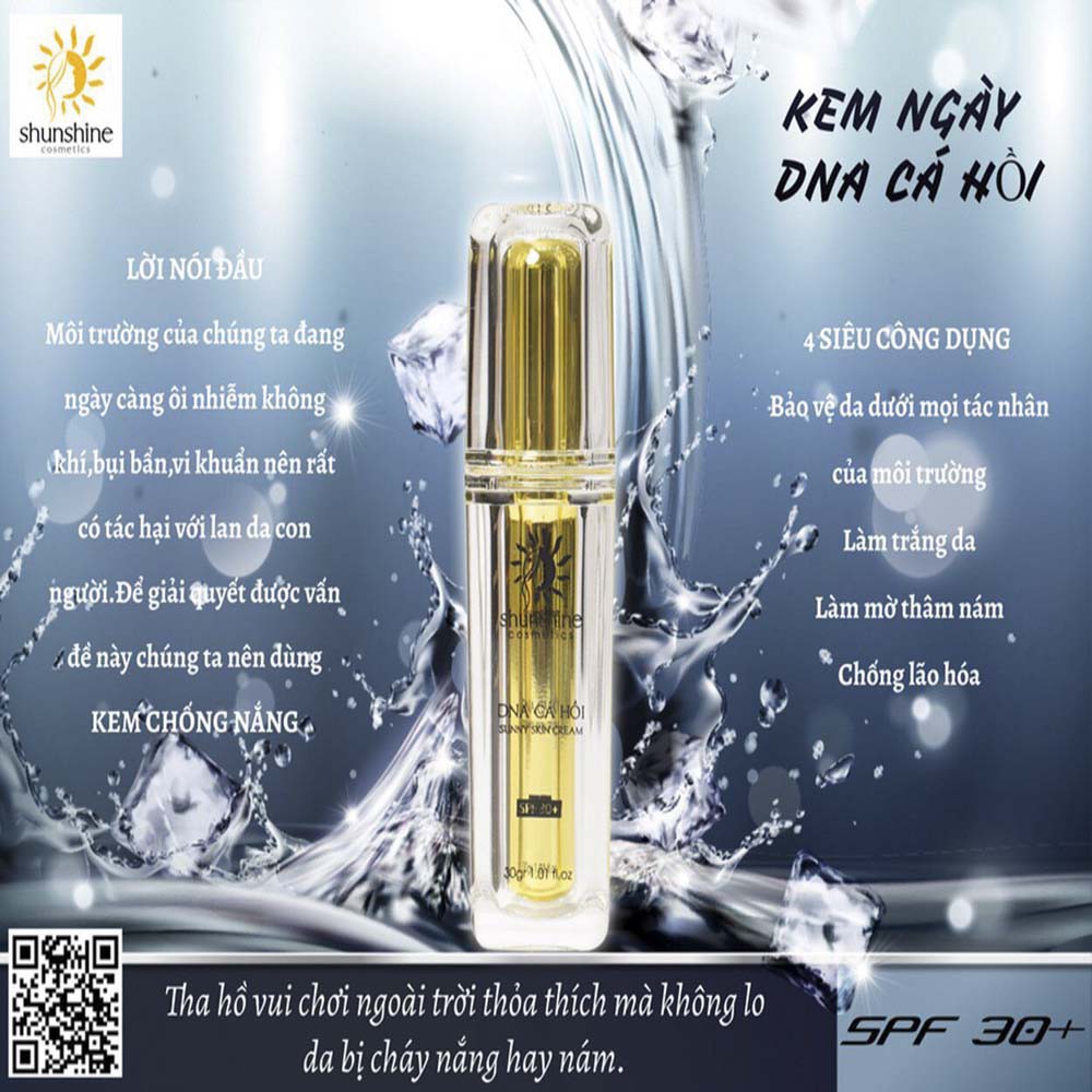 Shunshine Cosmetics kem chống nắng DNA cá hồi | BigBuy360 - bigbuy360.vn