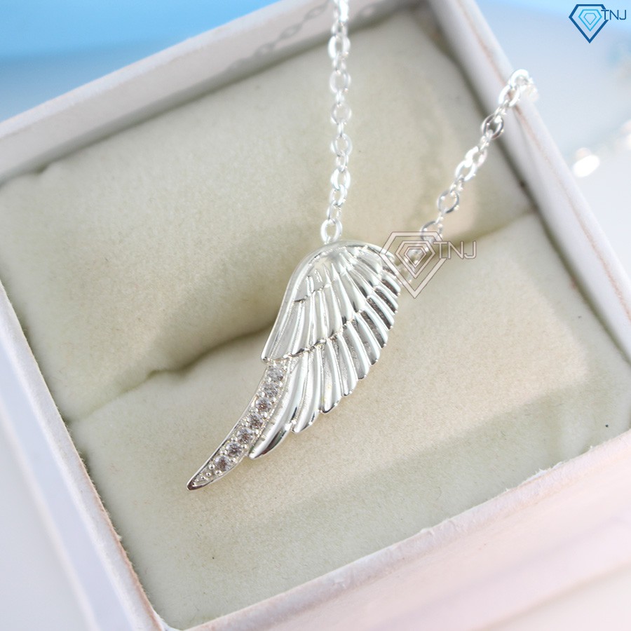 Dây chuyền cặp đôi bạc cánh thiên thần DCD0007 Trang Sức TNJ