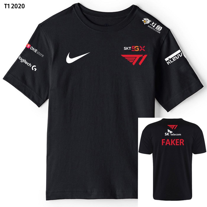 🔥HOT🔥 Mẫu áo thun team game SKT T1 2020 cực ngầu mẫu mới cực chất