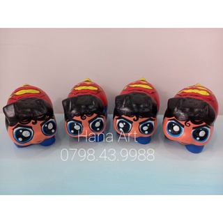 Heo đất super man - heo tiết kiệm siêu dễ thương