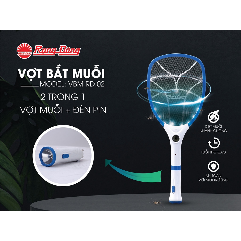 💥 VỢT BẮT MUỖI ĐIỆN TỬ RẠNG ĐÔNG 💥