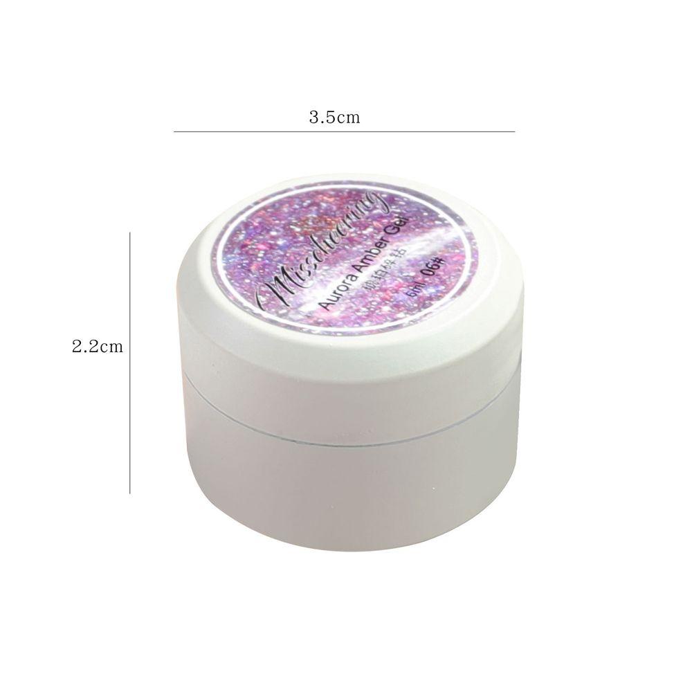 Gel Sơn Móng Tay Kim Tuyến Lấp Lánh Bán Vĩnh Viễn Chuyên Dụng Cho Salon