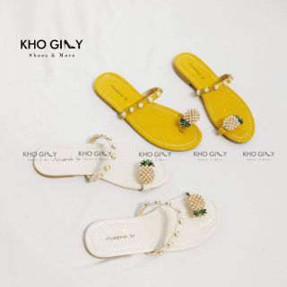 dép xỏ ngón quả dứa