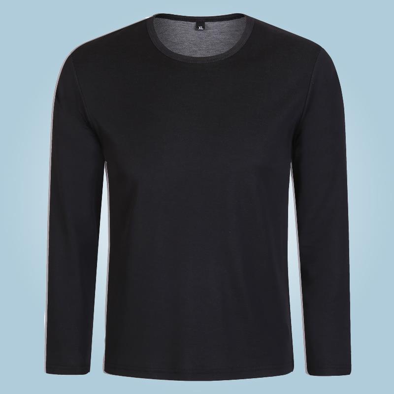 Áo thun tay dài cổ tròn chống thấm nước khô thoáng nhanh thời trang cho nam