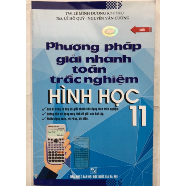 Sách - Phương pháp giải nhanh toán trắc nghiệm Hình học 11