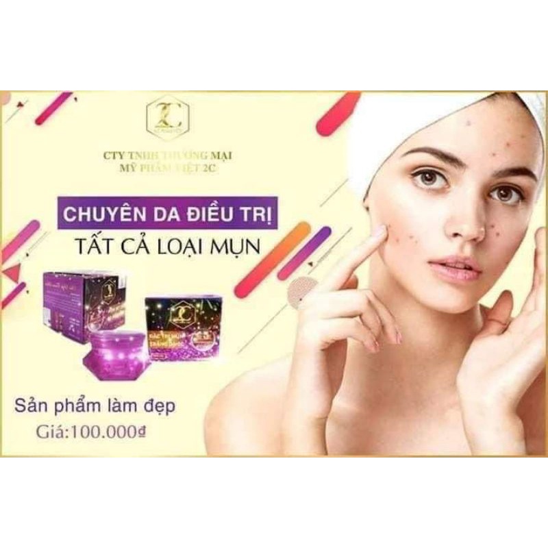 FACE MỤN 2C(mua 10tặng 1)