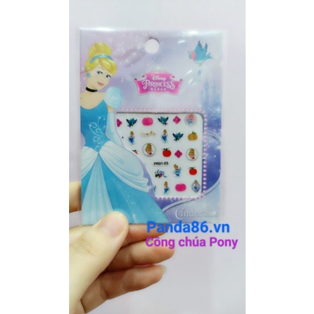 Dán Móng Tay Cho Bé Công Chúa Elsa- Công Chúa Pony - Kitty - Công Chúa Tóc Dài - Micky - Sophia -Bella Siêu Dễ Thương