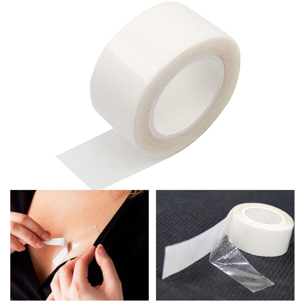 Cuộn băng keo dán giữ áo ngực trong suốt chống thấm nước 5m tiện lợi