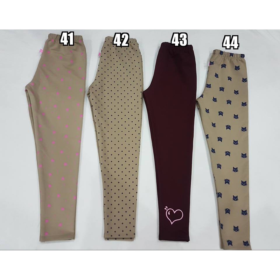 Quần legging giả jean cho bé gái từ 24-45kg