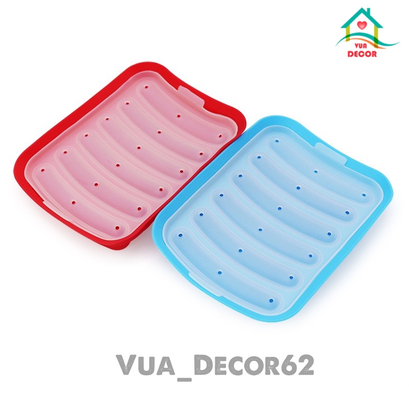 Dụng cụ làm xúc xích, khuôn silicon chịu nhiệt, lạp xưởng cho bé ăn dặm