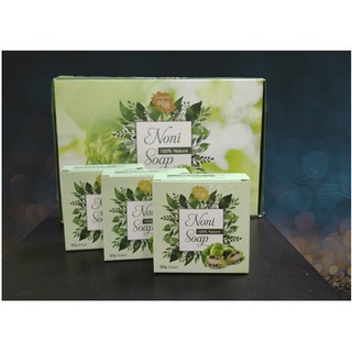 Noni Soap xà bông nhàu (90g*6 bánh)