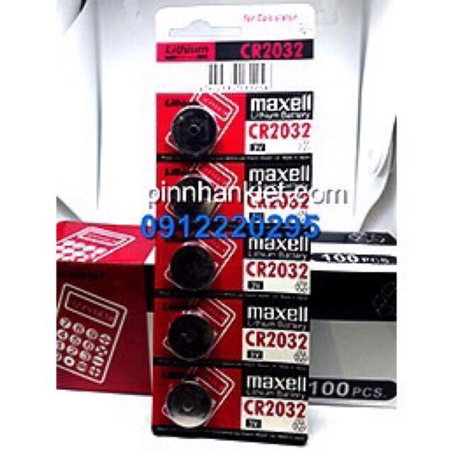 Pin CR2032 maxell