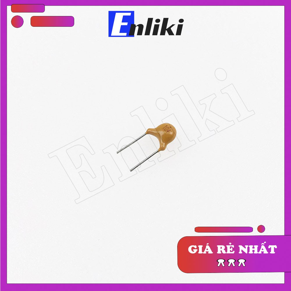 5 Chiếc Tụ Gốm Vàng 0.1uF 50V 104