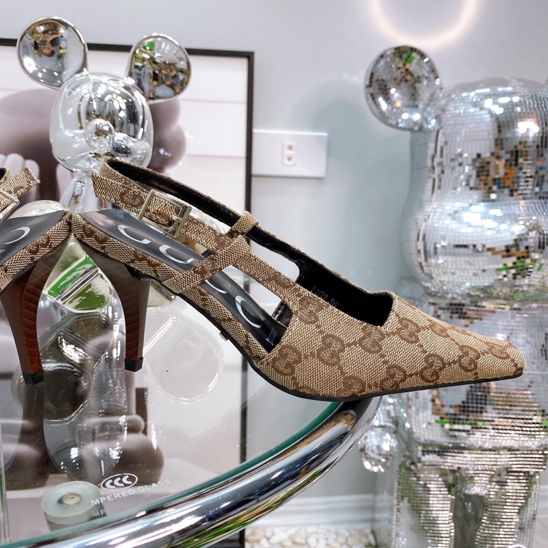 Sandal Gucci Hoạ Tiết/Đen Full Size 35-39  -  By Anh Dinh Phuong