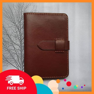 Bóp đựng passport - da bò thật - đồ da handmade bv0048 - atshop2