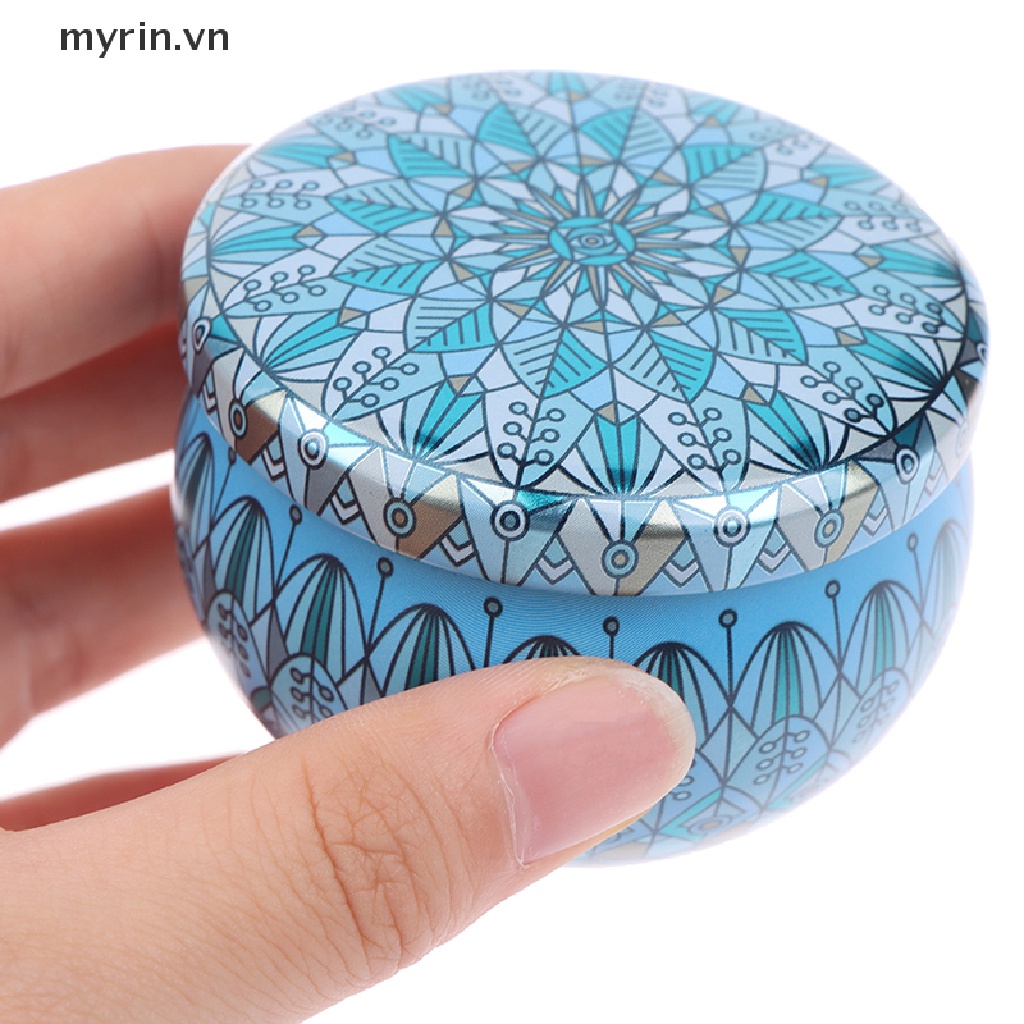 Hộp Thiếc Đựng Nến Khô Ngọt Ngào DIY