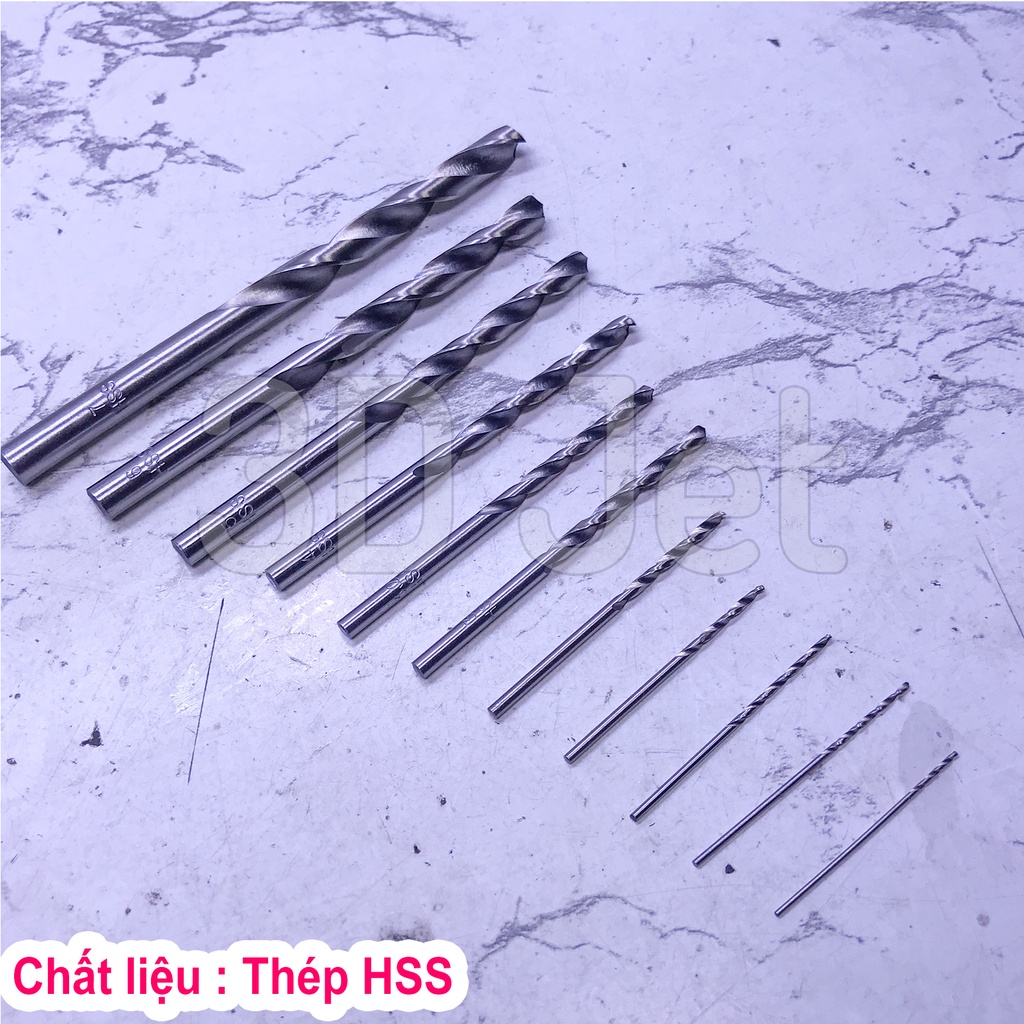 Mũi Khoan TỐT Nhỏ, mũi khoan sắt , mũi khoan gỗ , mũi khoan kim loại , mũi khoan mini