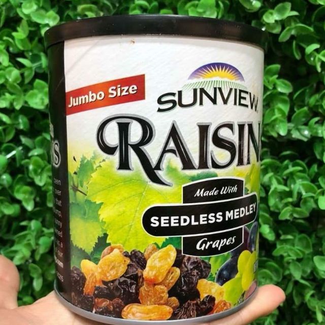 NHO KHÔ RAISINS HỘP 425GR