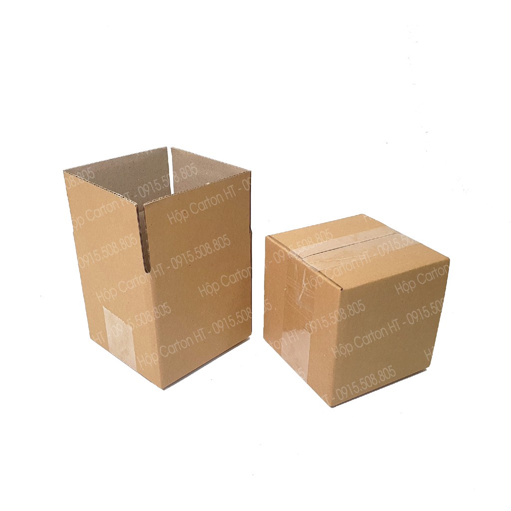 Hộp carton đóng hàng 12x12x12 đựng phụ kiện, đồ gia dụng giá gốc tận xưởng - Hộp Carton HT