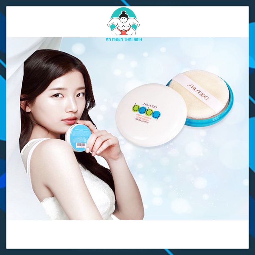 Phấn phủ Shiseido baby nhật bản 50g