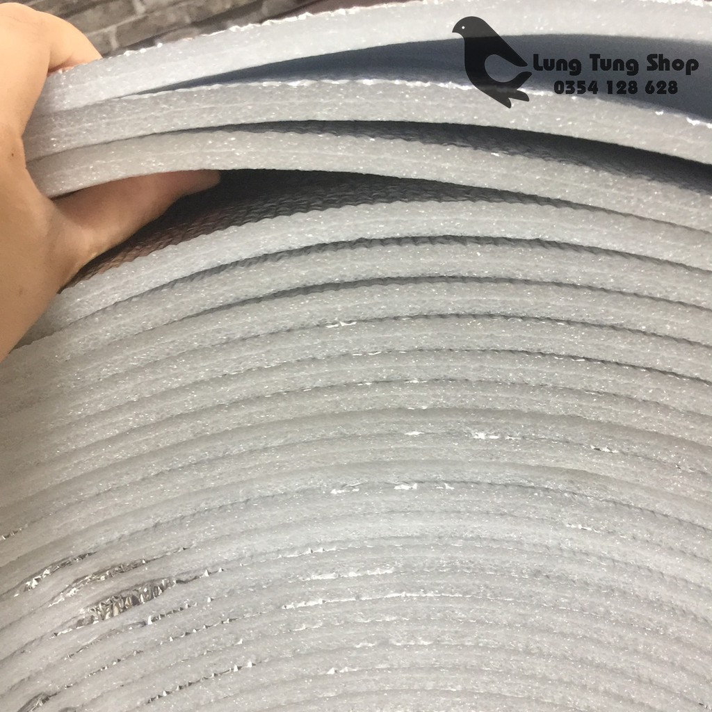 [ Dày 10 ly ] Xốp bạc cách nhiệt - xốp tráng bạc PE foam loại dày 10mm