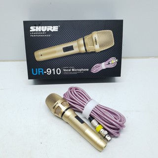 Micro có dây hát karaoke SHURE UR-910 cao cấp NEW