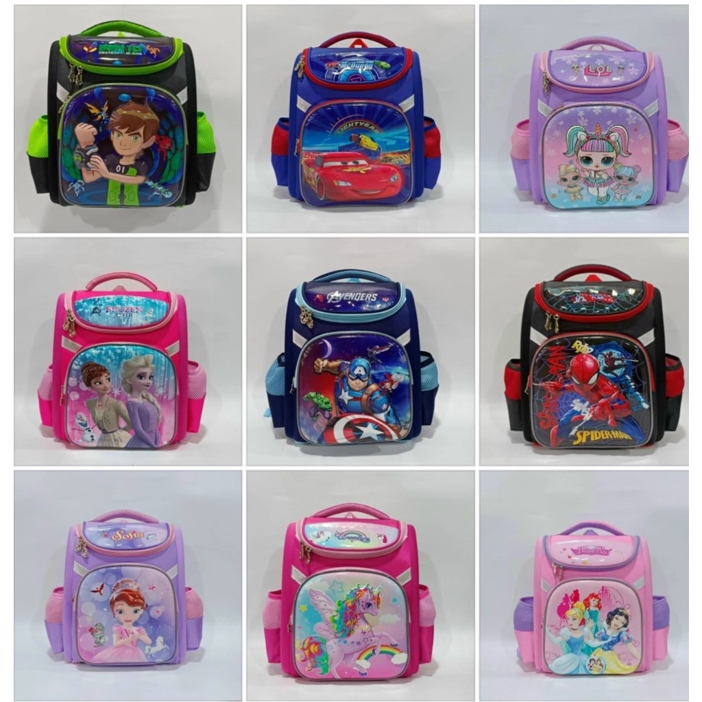 Balo Chống Gù Bé Gái bé trai  xịn sezi lớp 1,2,