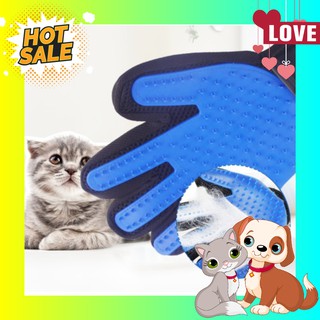 [ Shop Cô Hoa] Găng Tay cao su chuyên Chải Lông Rụng Cho Chó Mèo