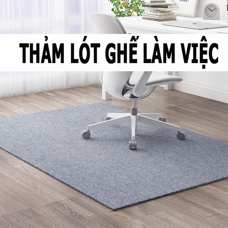 Thảm Trải Sàn Lót Ghế Xoay, Ghế Chơi Game, Bàn Máy Tính; Thảm Bảo Vệ Sàn Gỗ, Chống Xước, Trơn Trượt Văn Phòng