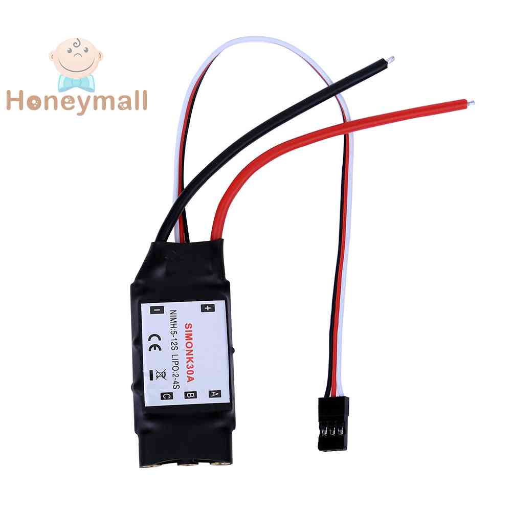 ❀Bộ Điều Khiển Tốc Độ Không Chổi Than 30A ESC