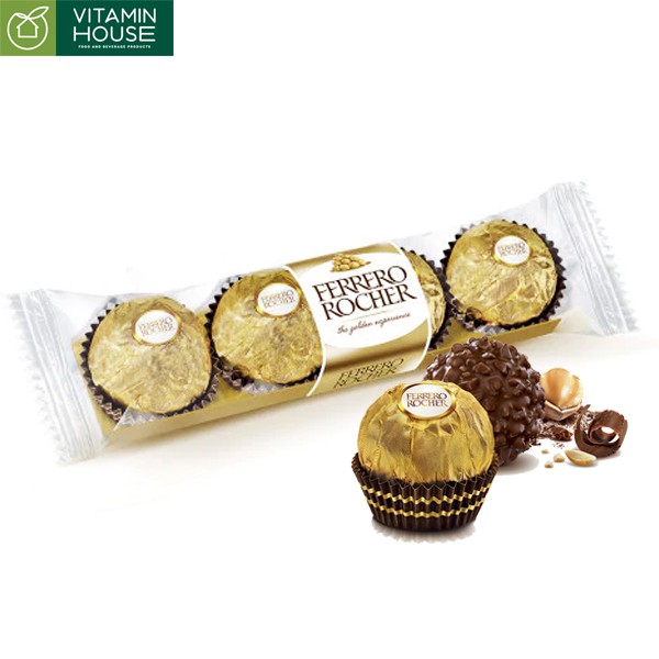 Socola Chuẩn Italy 4 viên hoặc 3 viên Ferrero Rocher Huyền Thoại