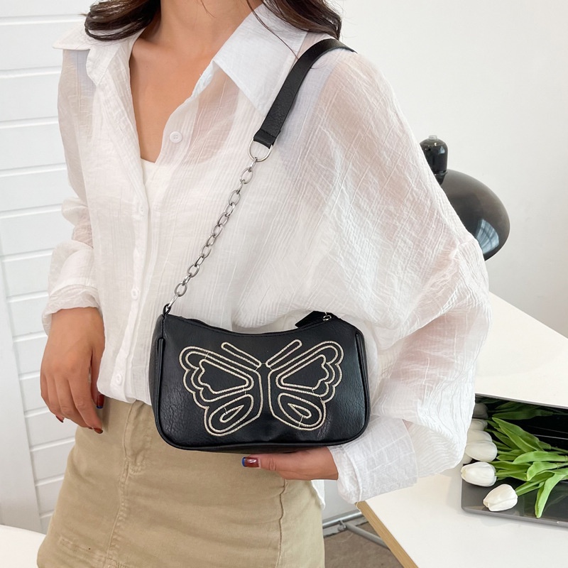 Túi Đeo Vai Màu Trơn Thời Trang Mùa Hè Cho Nữ