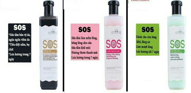 Sữa tắm cho chó SOS