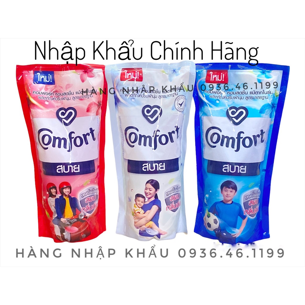 Túi NƯỚC XẢ QUẦN ÁO COMFORT 580ml - Thái Lan