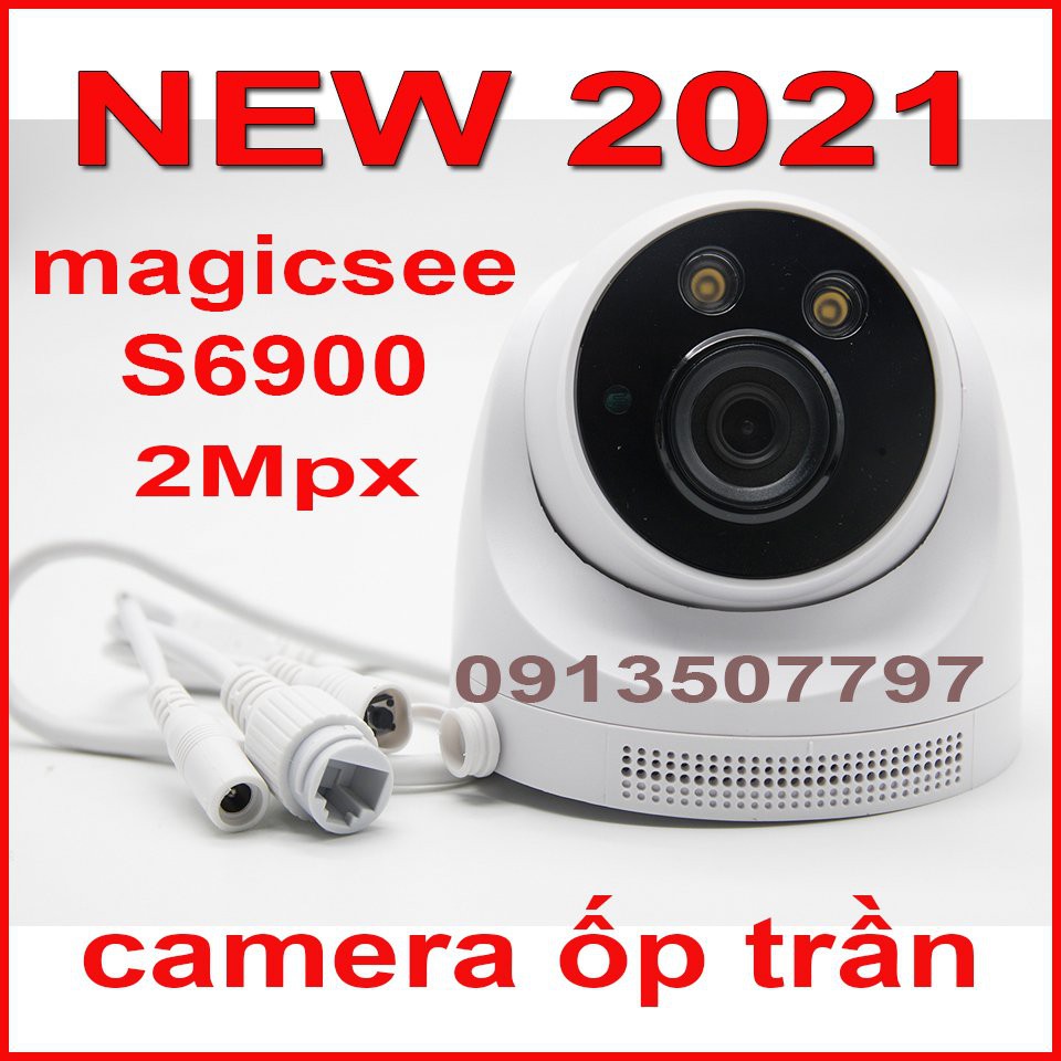 Camera ốp trần giám sát không dây Magicsee S6900 Full HD1080