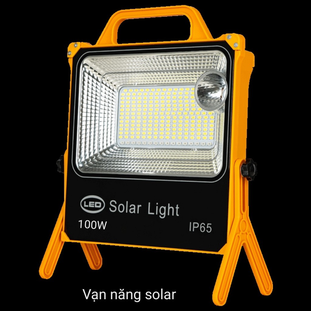 HOT Đèn sạc đa năng xách tay năng lượng mặt trời 100w