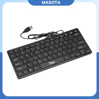 Bàn phím máy tính mini có dây cho laptop TiKa K1000 Bảo Hành 12 Tháng