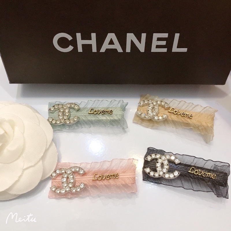 Mới Kẹp Tóc Vải Organza Phối Ren Xinh Xắn Cho Nữ