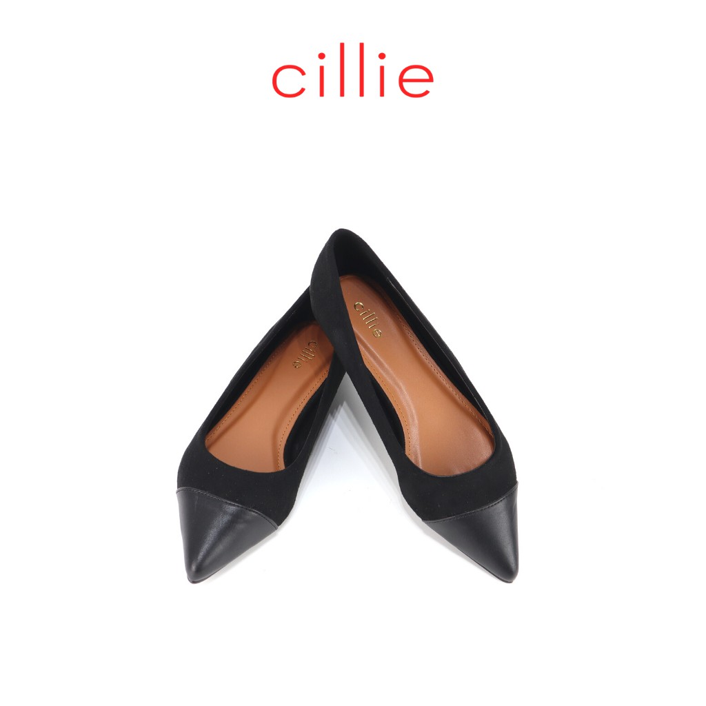 Giày búp bê nữ da lộn đế bệt Cillie 1108 | BigBuy360 - bigbuy360.vn