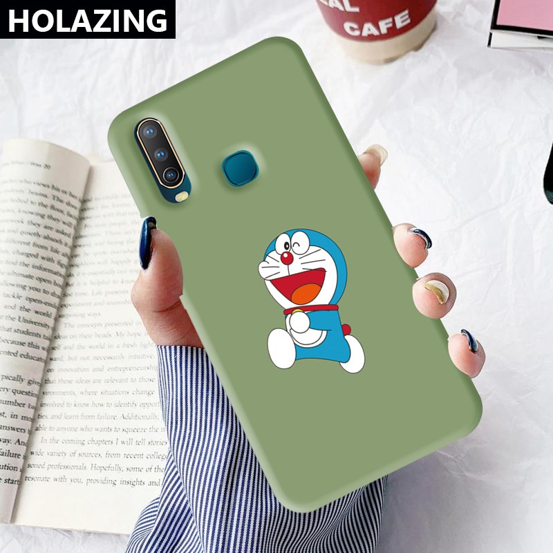 Ốp Điện Thoại Hình Doraemon Cho VIVO Y12A Y12S Y50 Y30 Y19 Y12 Y12i Y11 Y95 VIVO Y20 Y20i Y17 Y91 Y93 (Mediatek) Y20S Y20A