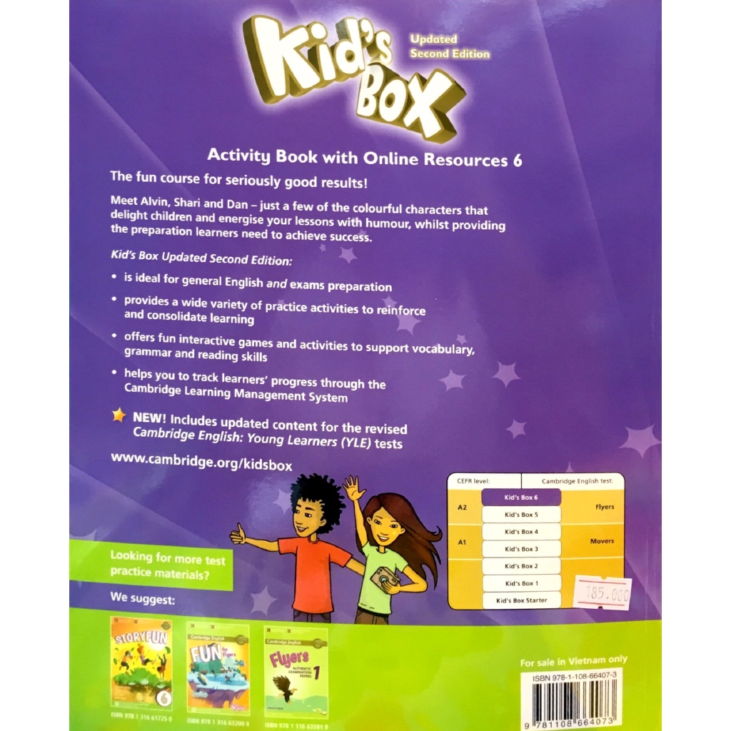 Sách - Kid's Box 2nd ed Activity Book with Online Resources Level 6