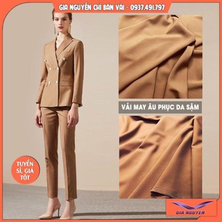 Vải Gill-Ý-Gill Ý-8 màu da sậm-chuyên may vest-quần tây-chân váy-Jump-không nhăn-không xù chỉ 120k/m