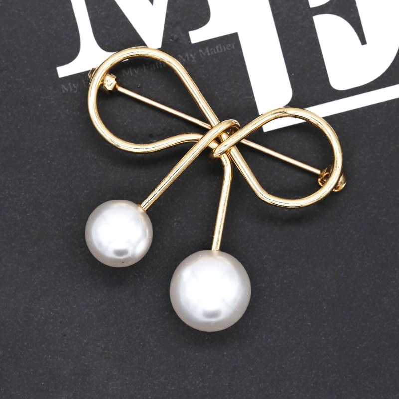 Ghim Cài Áo Hình Nơ Đính Đá Thời Trang Cho Nữ