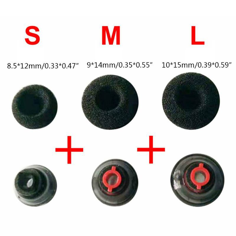 Set 3 Đầu Bọc Tai Nghe Bằng Silicon Cho Plantronics Voyager 5200