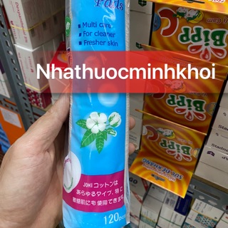 ✅✅BÔNG TẨY TRANG JOMI (120 miếng)