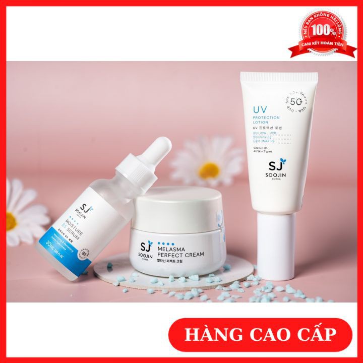 Liệu Trình Lấy Lại Vẻ Đẹp Mượt Mà Của Làn Da - COMBO Lotion + Cream + Serum SOOJIN Cao Cấp