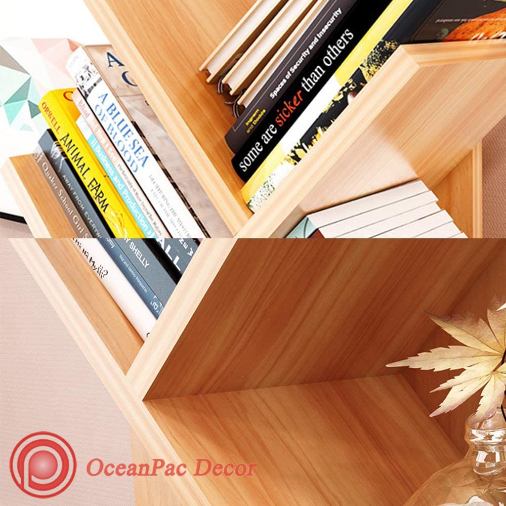 Kệ sách gỗ hình cây mini 3 TẦNG OceanPac để bàn làm việc MS: 030