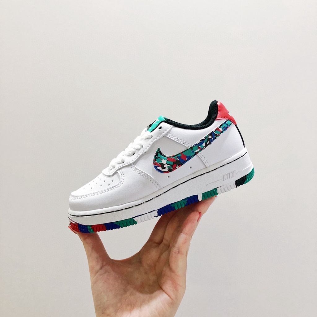 89*hàng Có Sẵn*Giày Thể Thao Air Force Số 1 Cổ Thấp Buộc Dây Thời Trang Cho Bé Trai Và Bé Gái