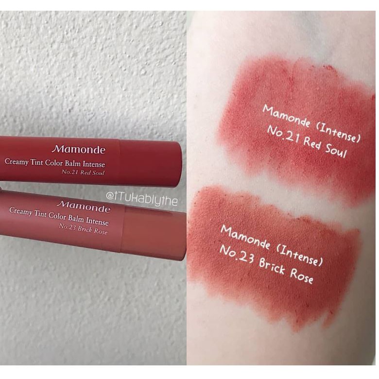 SALE OFF 50% - Son sáp mamonde  creamy tint color blam phiên bản mới nhất 2018 | BigBuy360 - bigbuy360.vn