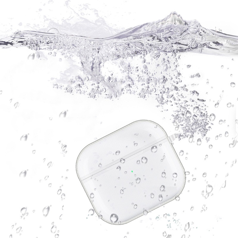 Vỏ Bảo Vệ Hộp Sạc Tai Nghe Airpod Bằng TPU Trong Suốt Bluetoot